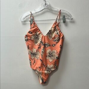 Hawaiian print suit, reversible, cheeky